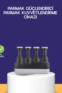 Parmak Güçlendirme Egzersiz Aleti Ayarlanabilir Direnç