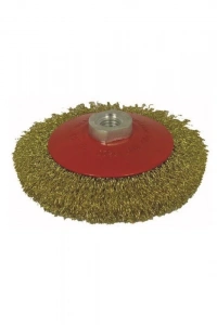 Partner 03032 M14 Vidalı  Sarı Telli Fırça 115 mm