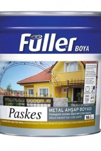 Paskes Sentetik Metal Boya 0,75 Kg Kahve