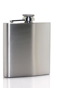 Paslanmaz Çelik 5 Oz Tekli Matara Model 2