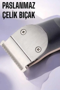 Paslanmaz Çelik Bıçaklı Hassas Çelik Bıçaklı Tıraş Makinesi