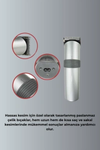 Paslanmaz Çelik Bıçaklı Tıraş Makinesi – Keskin ve Dayanıklı