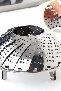 Paslanmaz Çelik Buharda Pişirme Sepeti