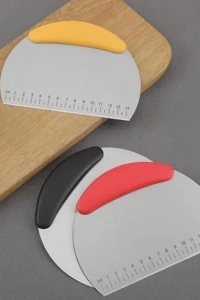 Paslanmaz Çelik Hamur Kesme ve Şekillendirme Spatulası
