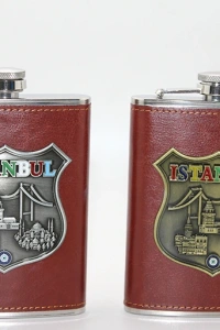 Paslanmaz Çelik İstanbul Yöresel Matara Model 2