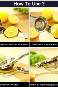 Paslanmaz Çelik Limon Sıkacağı