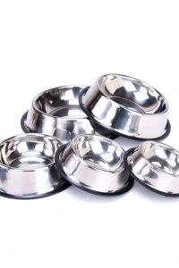 Paslanmaz Çelik Metal Mama Kabı 34 cm.