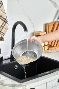 Paslanmaz Çelik Pirinç Süzgeci