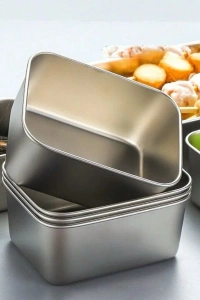 Paslanmaz Çelik Saklama Kabı