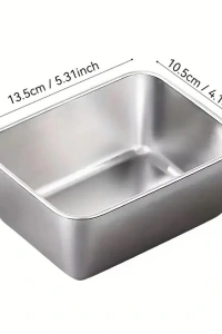 Paslanmaz Çelik Saklama Kabı