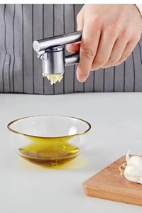 Paslanmaz Çelik Sarımsak Ezici
