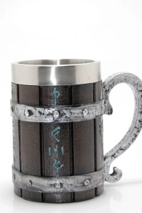 Paslanmaz Çelik Tasarım Kupa Bardak (XL Boyut)