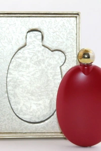 Paslanmaz Çelik Yuvarlak Matara Kırmızı Renk