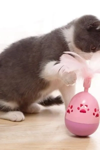 Pati Desenli Tüylü Hacı Yatmaz Oyuncak