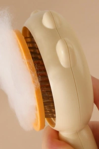 Pati Tasarımlı Otomatik Temizlenen Evcil Hayvan Tarağı