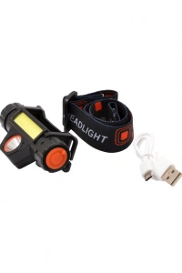 PeakStar PS-1011 Mıknatıslı Kamp Balıkçı 1200 mAh Şarjlı Kafa Lambası