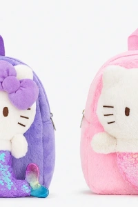 Peluş Hello Kitty Deniz Kızı Sırt Çantası