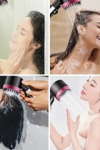 Pembe 3 Modlu Filtreli Duş Başlığı