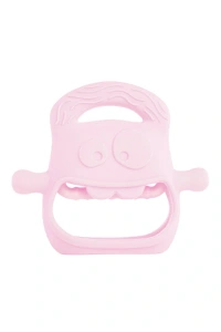 Pembe Bebek Silikon Diş Kaşıyıcı