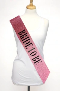 Pembe Bride To Be Kuşak Kemer