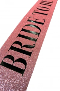 Pembe Bride To Be Kuşak Kemer