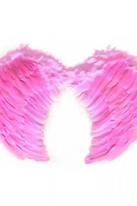Pembe Melek Kanadı Kostümü Küçük