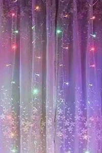 Perde Led  240 Ledli 8 Fonksiyonlu Dekor Lambası RGB