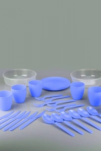 Piknik Seti 6 Kişilik Çantalı 32 Parça