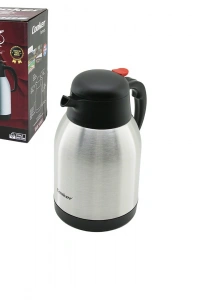 Piknik Termosu - 2 Litre - 304 Çelik - Çift Contalı Kapak