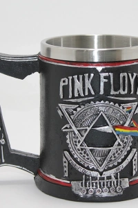 Pink Floyd Dark Side Of The Moon 3D Kabartmalı Çelik Kupa Bardak