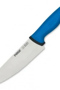 Pirge 34161 Duo Şef Bıçağı 21 cm - Mavi Kaymaz Sap