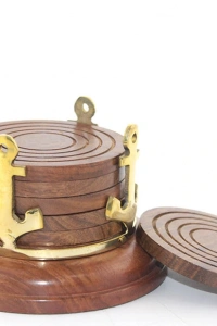 Pirinç Çapalı Bardak Altı Model 1