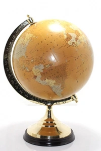 Pirinç Dünya Küre 47 Cm
