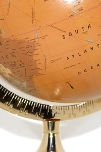 Pirinç Dünya Küre 47 Cm