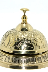 Pirinç Resepsiyon Çanı Model 1