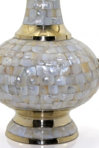 Pirinç Sedefli İbrik 55 Cm