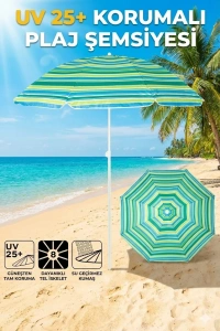 Plaj Şemsiyesi Sabit 180 cm
