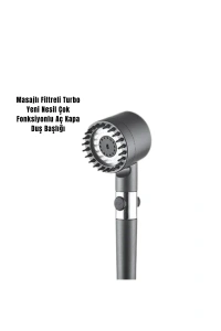 PLASTİK DUŞ BAŞLIĞI FİLTRELİ