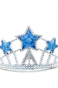 Plastik Kraliçe Prenses Tacı Çocuk Boy