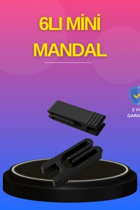 Plastik Poşet Kilidi Mutfak İçin Çok Amaçlı Mandal