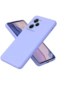 Poco X5 Pro 5G Nano içi Kadife Silikon - Lila