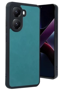 Poco X7 Pro Kılıf Aras Deri Kapak - Açık Yeşil