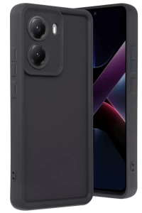 Poco X7 Pro Viera Silikon - Siyah