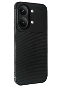 Poco X8 Pro Max Auto Focus Karbon Kapak - Siyah