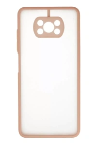 Pocophone X3 Kılıf Montreal Silikon Kapak - Pembe