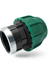 Poelsan Siyah 32X1 Dişi Adaptör