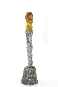 Polyester Aslan Figürlü Tükenmez Kalem