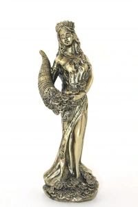 Polyester Bereket Tanrıçası Fortuna Figürü Model 3