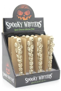 Polyester Kurukafa Tükenmez Kalem Model 2