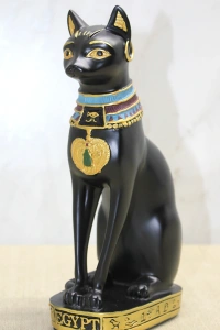 Polyester Mısır Kedisi Figür Büyük Boy